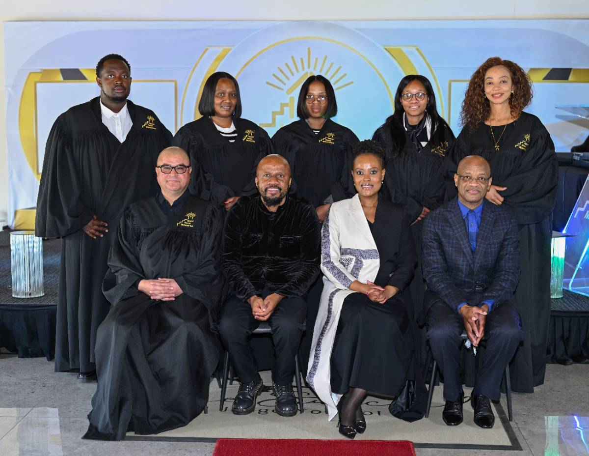 Upper Room Ministries clergy and choir gathered together