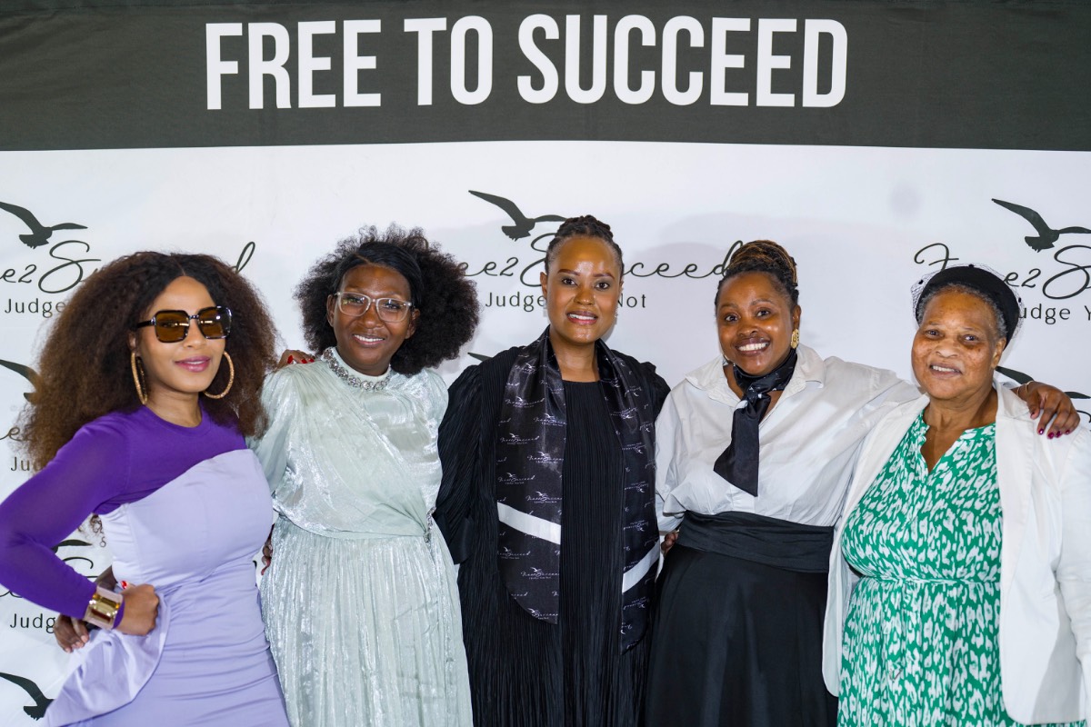 Guests at the Free to Succeed event
